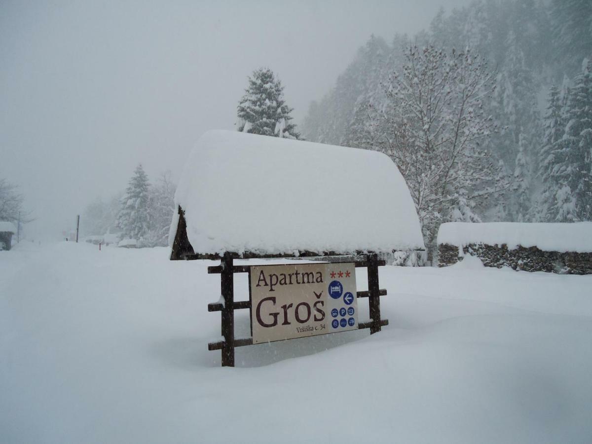 Apartmaji Gros Kranjska Gora Bagian luar foto